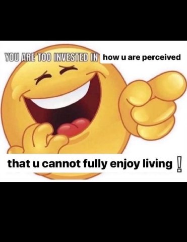 how perceived that cannot fully enjoy living
