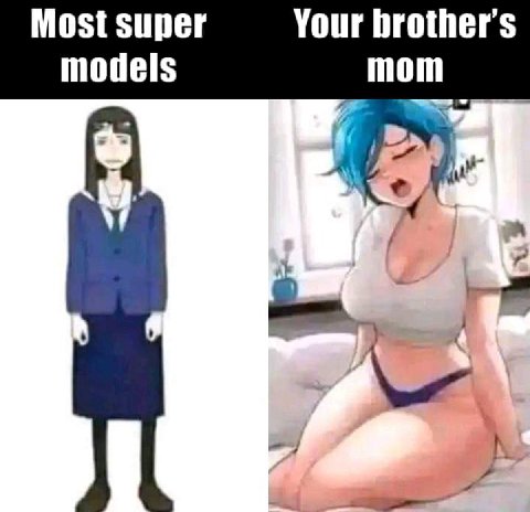 Most super Your brother's models mom