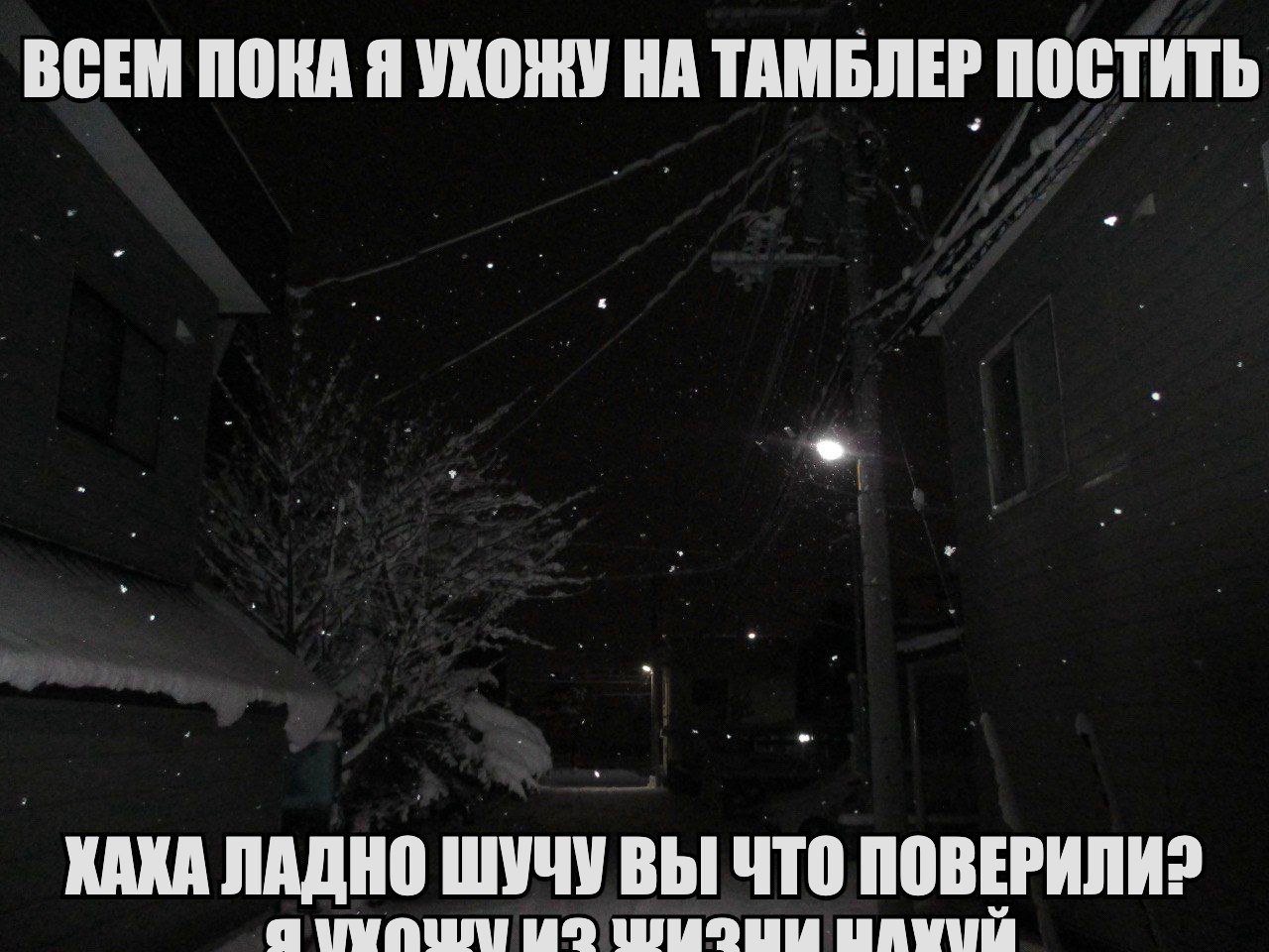 ВСЕМ ПОКА Я УХОЖУ НА ТАМБЛЕР ПОСТИТЬ КАХА ЛАДНО ШУЧУ ВЫ ЧТО ПОВЕРИЛИ? а