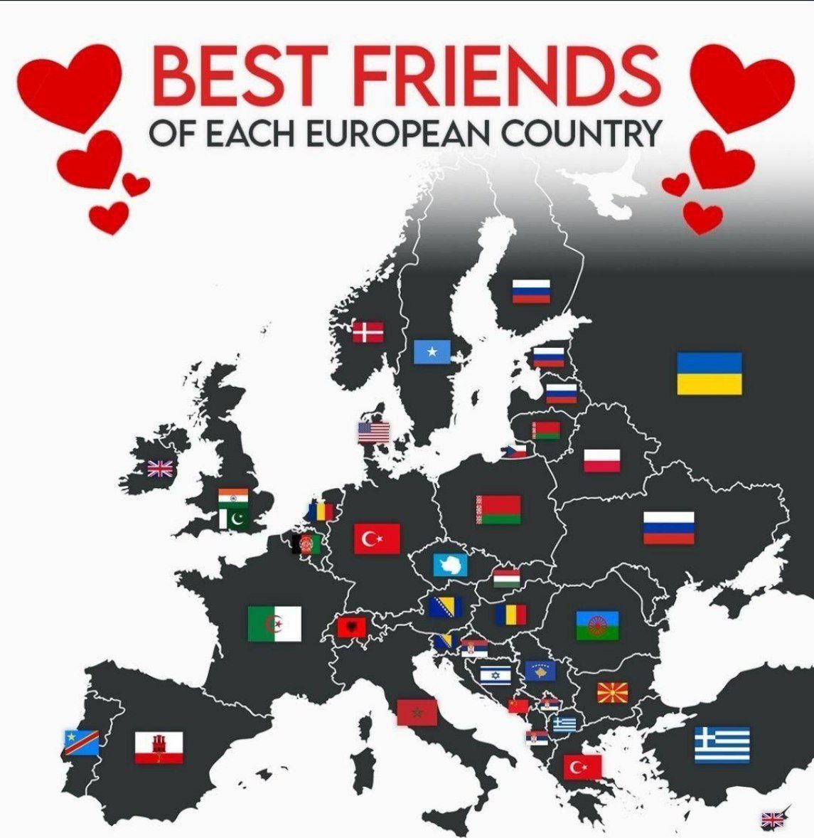BEST FRIENDS EACH EUROPEAN