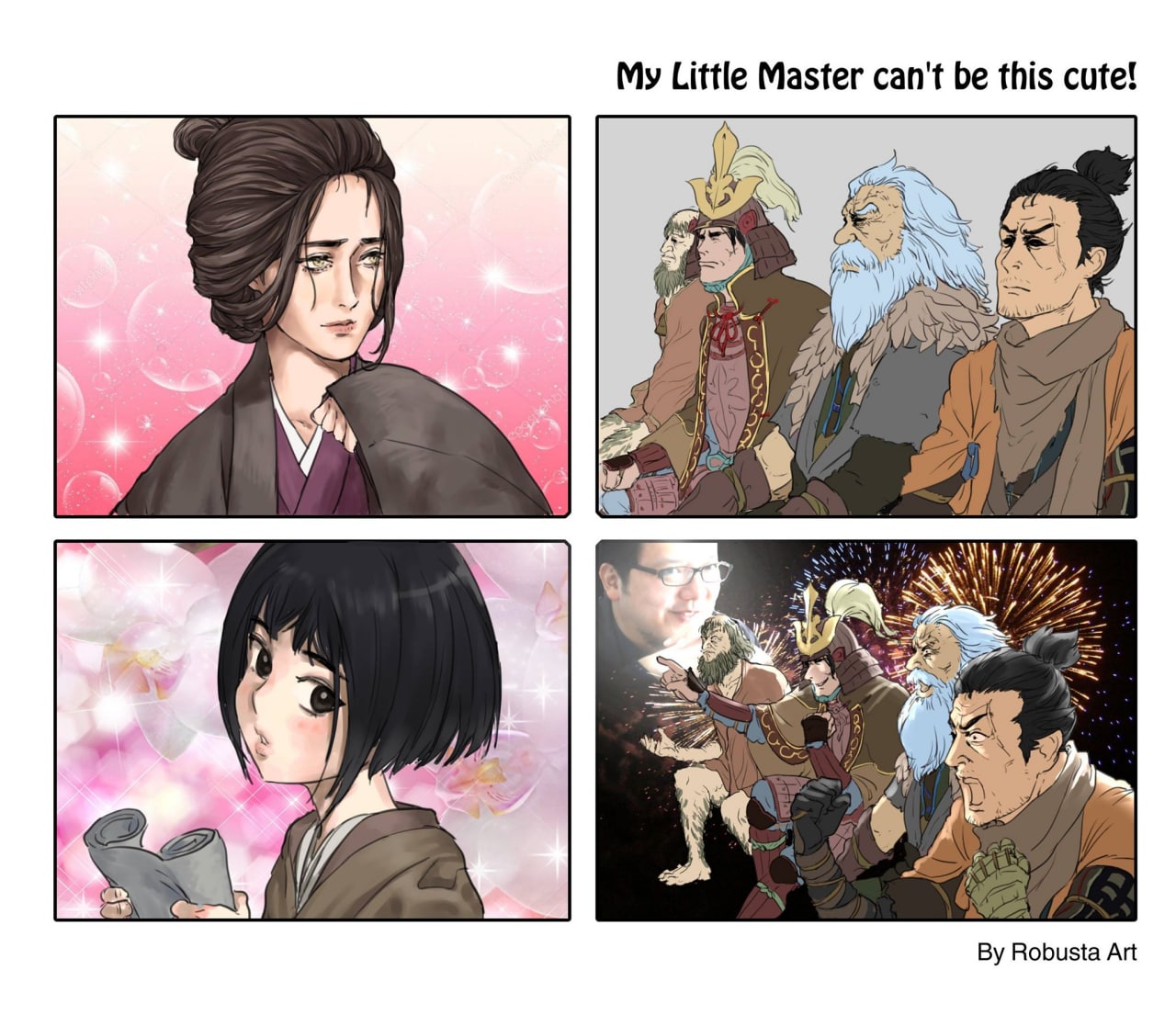 My Little Master can't be this cute! С A Я We’, Я Robusta Art