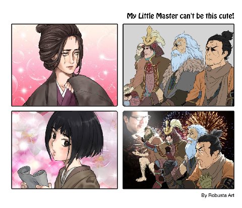 My Little Master can't be this cute! С A Я We’, Я Robusta Art