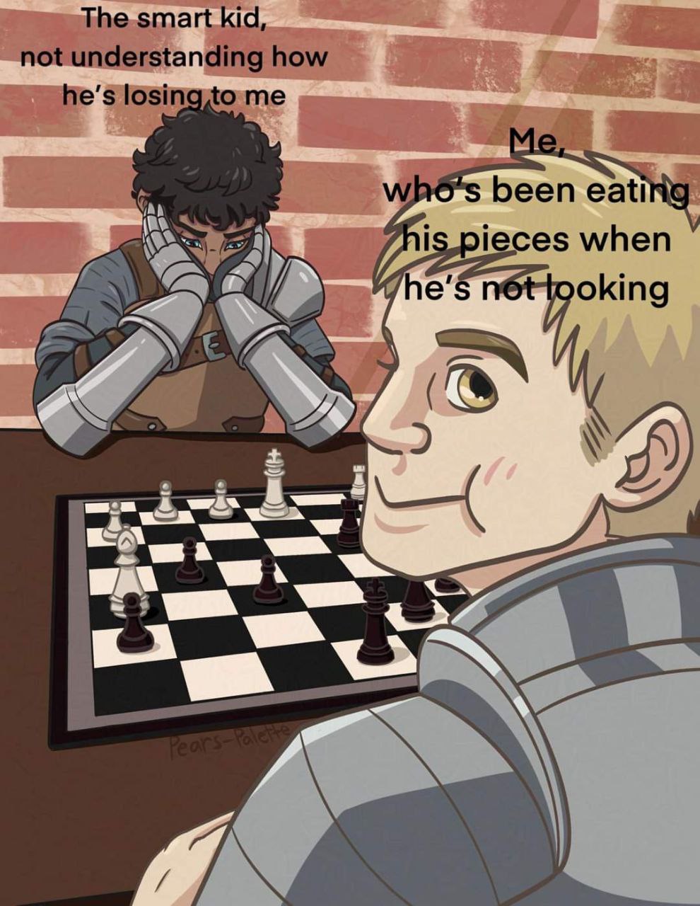kid, not understanding how he’s 1озтадо me been eating when he’s tooking 2