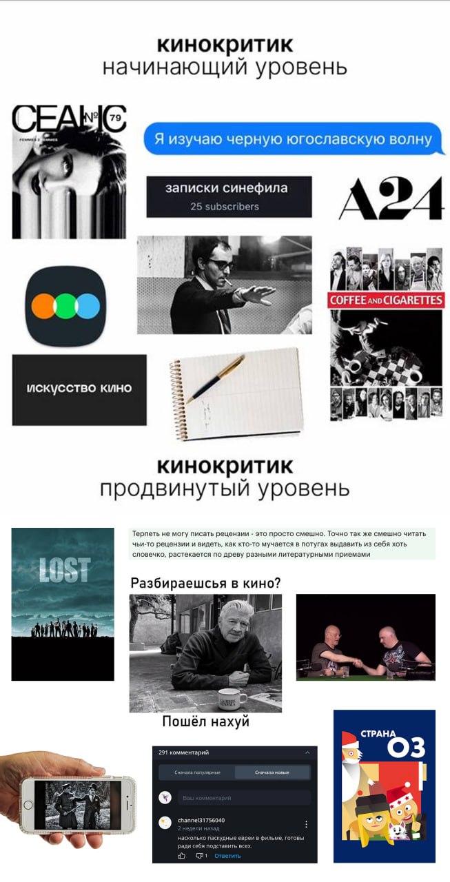кинокритик начинающии уровень 79 Я изучаю черную югославскую волну записки синефила 25 subscribers COFFEE ano CIGARETTES искусство кино 3 кинокритик продвинутыи уровень Терпеть не могу писать рецензии