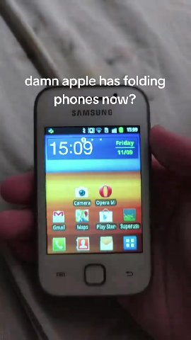 Camera) Opera М damn apple has folding