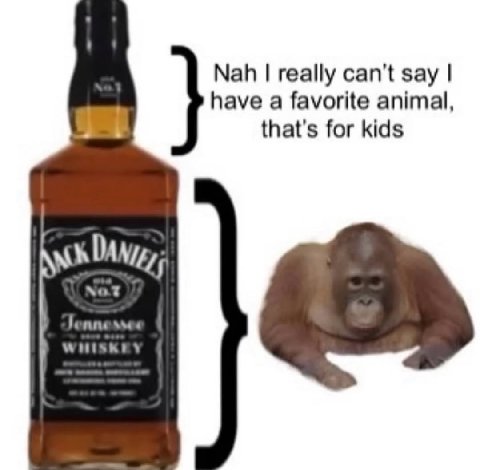 Nah really can't say have a favorite animal, 2 that's for kids