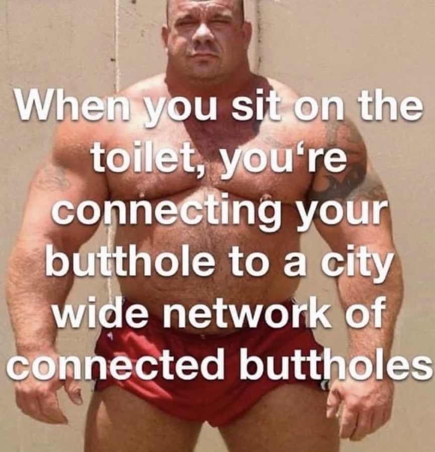 sion the уби‘ге your butthole to а city wide network of connected buttholes