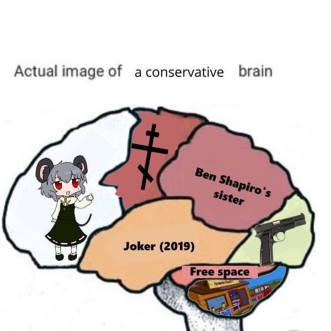 Actual image of aconservative brain (2019)