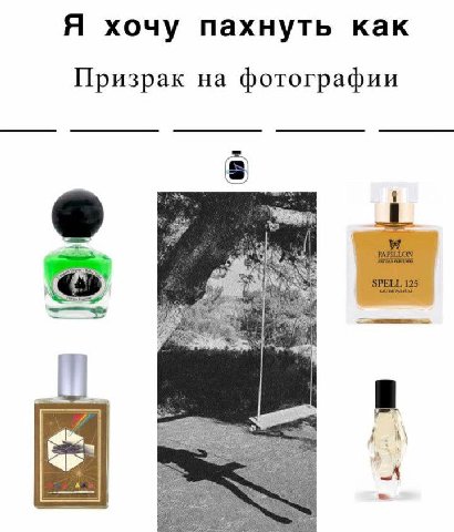 Я хочу пахнуть как Призрак на фотографии i