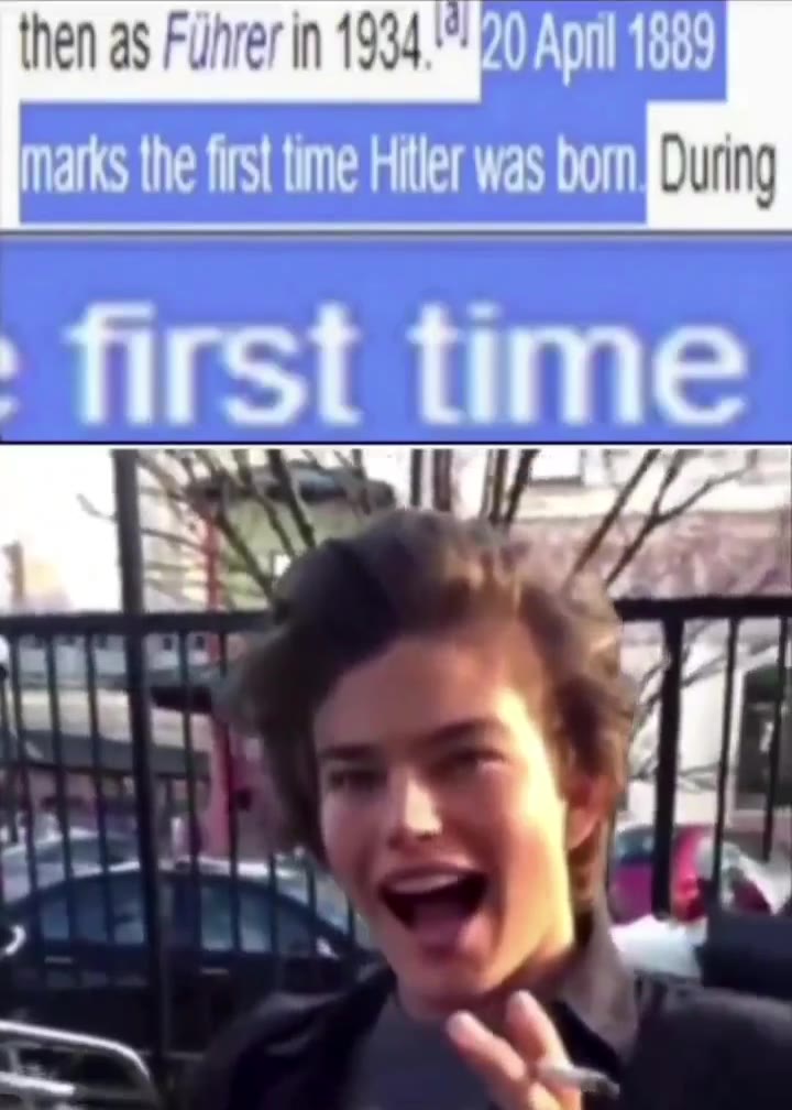 arks the first time Hitler was born Ш