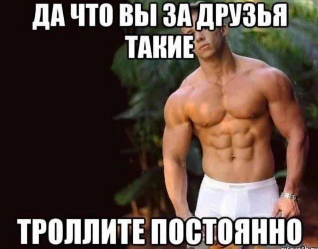 ДА ЧТО ВЫ ЗА ДРУЗЬЯ ТРОЛЛИТЕ постоянно
