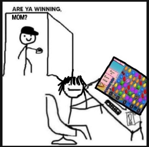 АВЕ WINNING, MOM? an