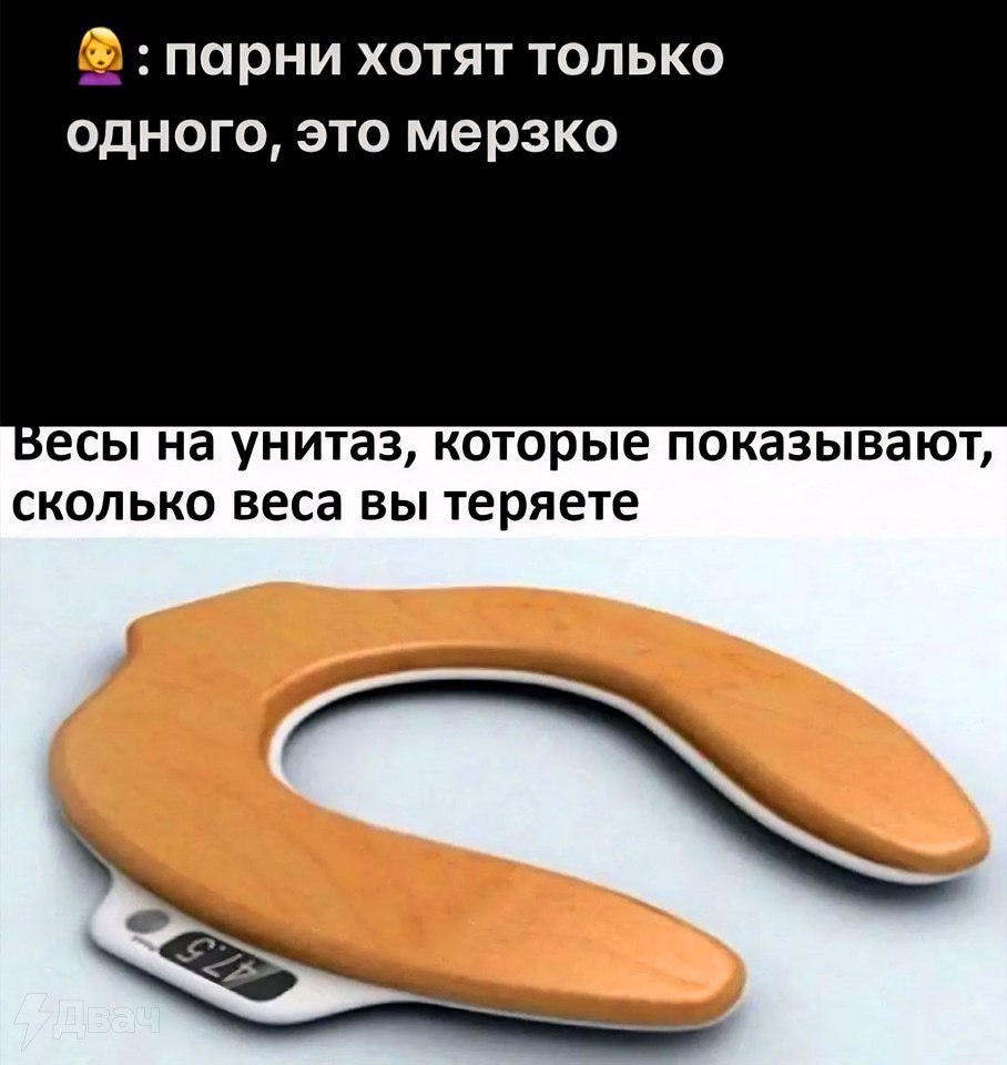 парни хотят только одного, это мерзко весы на унитаз, которые показывают, сколько веса вы теряете