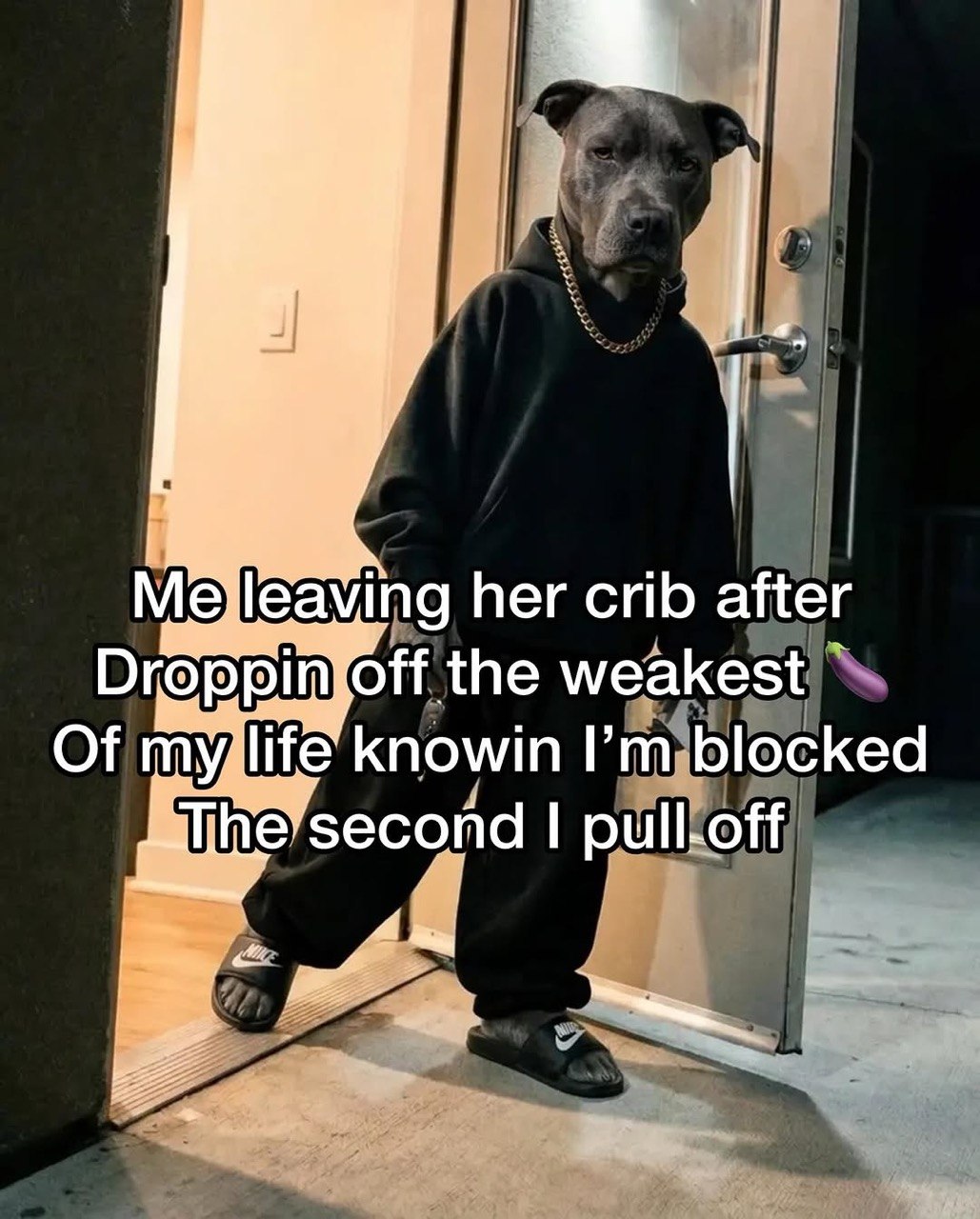4 her сиб after off the Of knowin blocked second pull-off