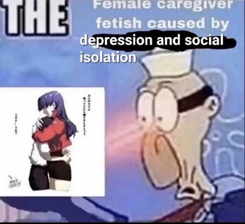 remaie caregiver fetish caused depression and social isolation a 9.