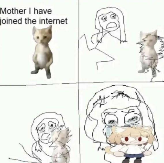 Mother have joined the internet 54
