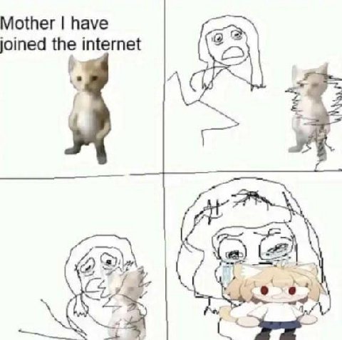 Mother have joined the internet 54