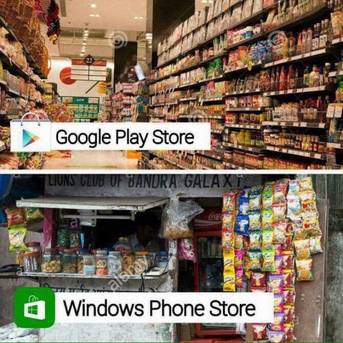 if) к 5 Google Play 4 Windows Phone Store