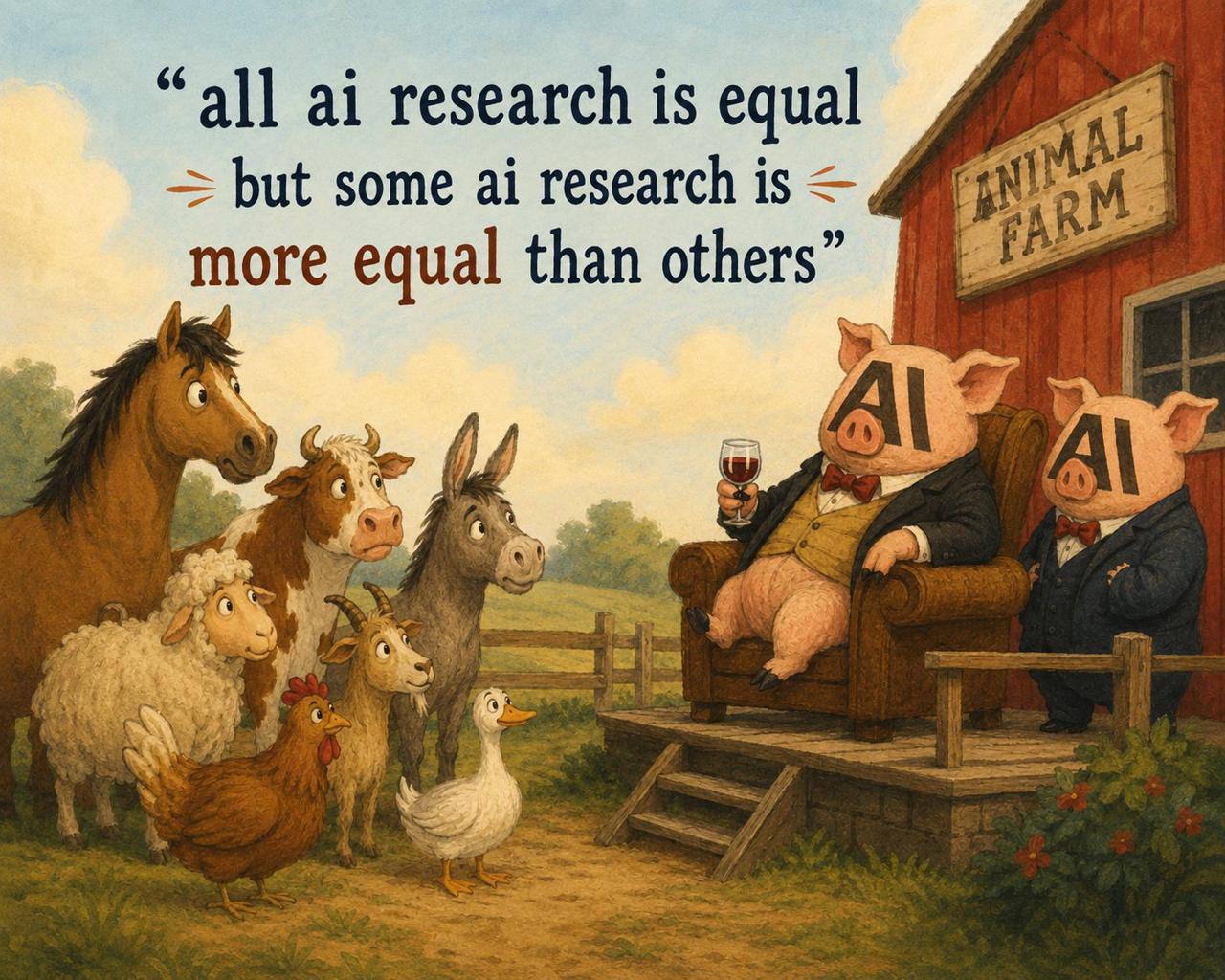“all research is equal but some research is more equal than others” 4