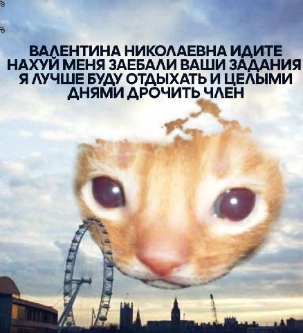 ВАЛЕНТИНА НИКОЛАЕВНА ИДИТЕ НАХУЙ МЕНЯ ЗАЕБАЛИ ВАШИ ЗАДАНИЯ Я ЛУЧШЕ БУДУ ОТДЫХАТЬ И ЦЕЛЫМИ ДНЯМИ ДРОЧИТЬ ЧЛЕН a