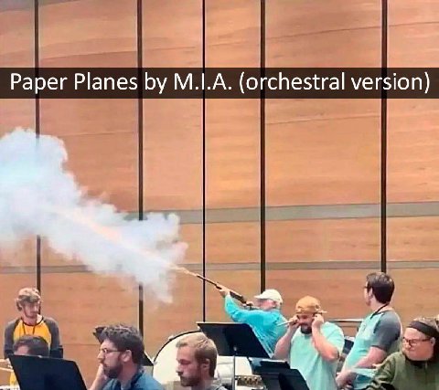 Paper Planes M.I.A. (orchestral version)