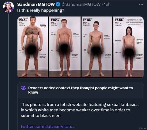 Sandman MGTOW Is this really happening? Readers added context they thought people might want to know This photo is from a fetish website featuring sexual fantasies in which white men become weaker ove
