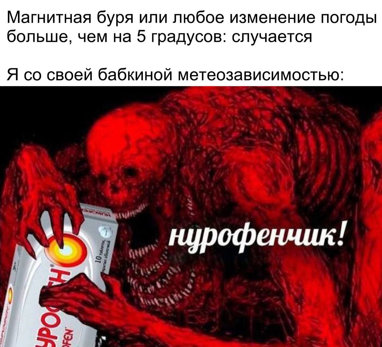 Магнитная буря или любое изменение погоды больше, чем на 5 градусов: случается Я своей бабкиной метеозависимостью: Вурофенчик