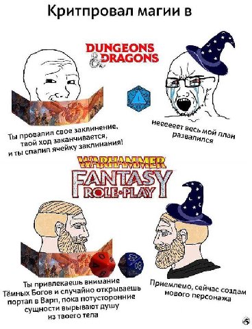 Критпровал магии в DUNGEONS ОВАСОМ -2 Ты пров ивается, Развали и план ход заканч заклинани я! иты спали ячейку Я) внимание Ты прив Риемлемо, Тёмных Богов и случайно открываешь Нового создам порт в Вар