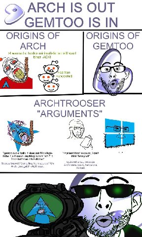 2 wanna be hekkin minimalistic but still want binar -ACK! true >updooted С Я 4! "ARGUMENTS" “gentoo sucks balls, it does not fill a single ">systemd bad because, can't niche it just sucks. anything it