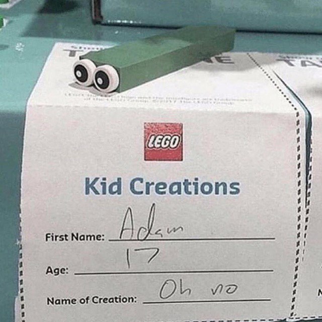 Я 6) Kid Creations First Name: Name of Creation: