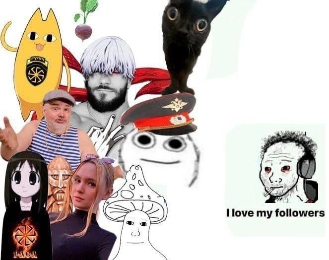 „7 he Поуе my followers