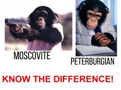 PETERBURGIAN KNOW THE DIFFERENCE!