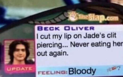 ВЕСК OLIVER cut my lip on Jade's clit piercing... Never eating her again. UPDATE ВОО
