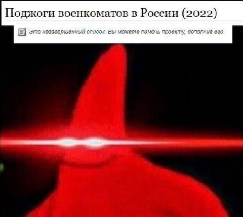 Поджоги военкоматов в России (2022) Это незавершённый список. Вы можете помочь проекту, дополнив его.