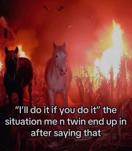 у it if you situation twin end up in after saying that