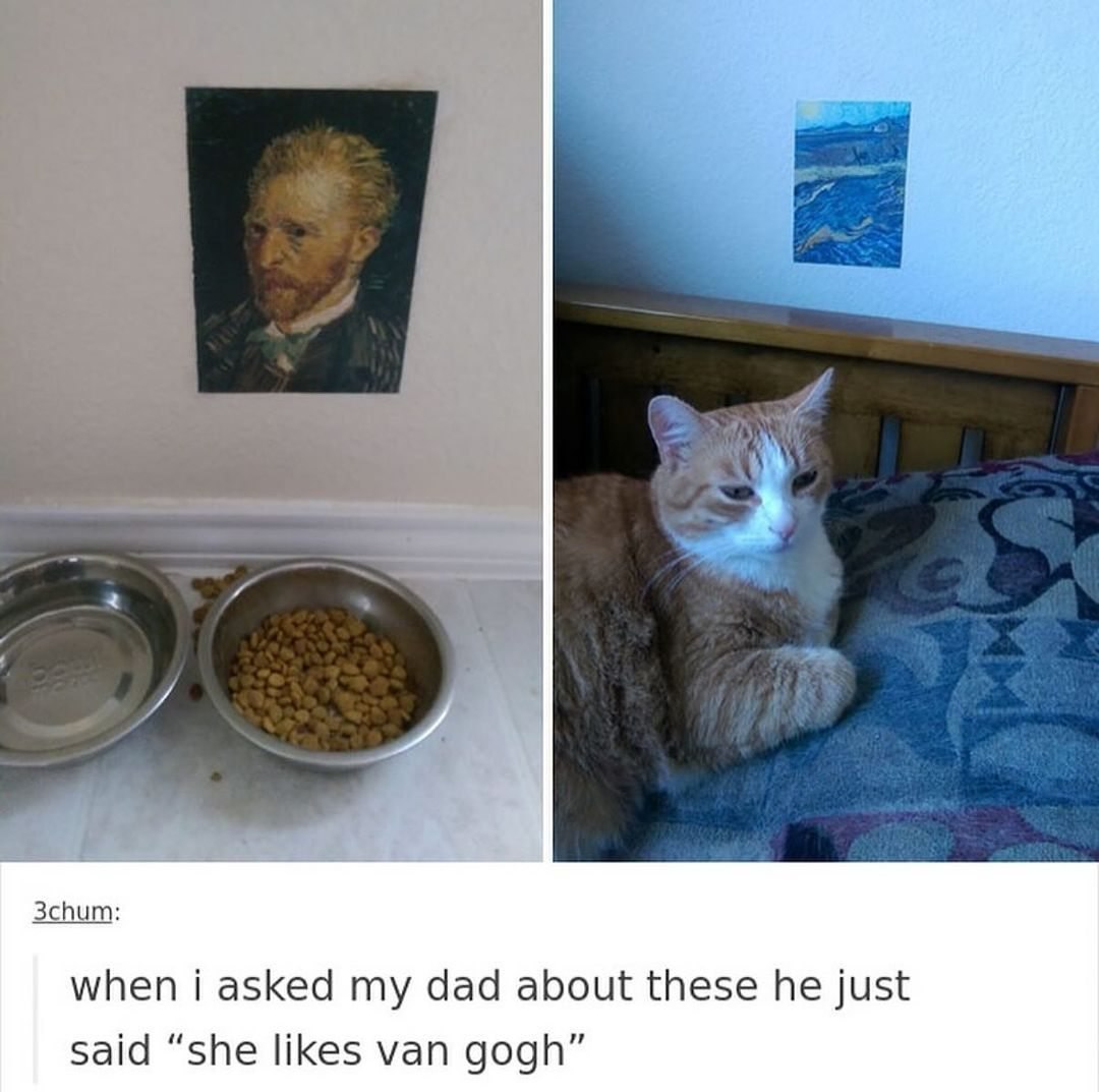 3chum when i asked my dad about these he just said “she likes van gogh”