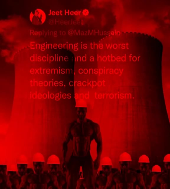 Replying to @МагМНиз ЧАИ afeEngineering is the worst Y @xtremisn , conspiracy ) theories, crackpot ! ' Меоозез apd terrorism. @ Форте пд а ВОВЕ г | Replying to @MazMHusgaeer se discipline ind a hotbed