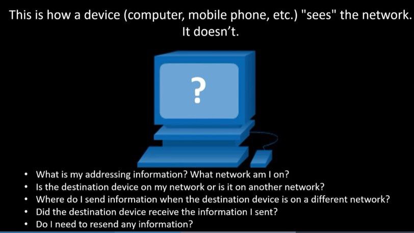 Cisco asking a lot of philosophical questions here