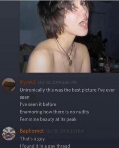 Unironically this was the best picture I've ever seen I've seen it before Enamoring how there is no nudity Feminine beauty at its peak That's a guy found i in a gay thread