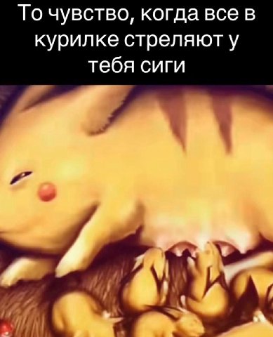 То чувство, когда все в курилке стреляют у тебя сиги