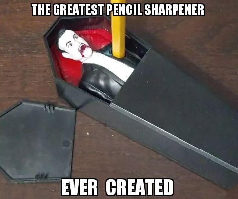 THE GREATEST PENCIL SHARPENER ЕМЕВ CREATED