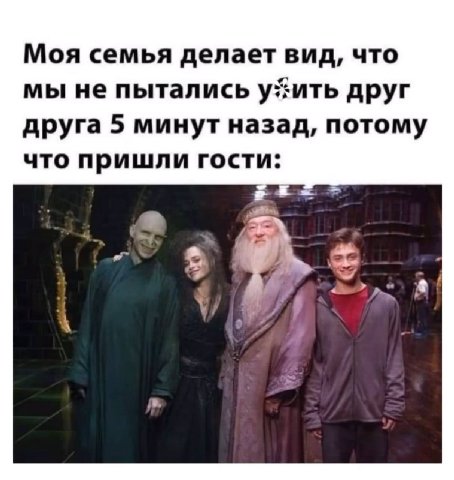 Моя семья делает вид, что мы не пытались друг друга 5 минут назад, потому что пришли гости: