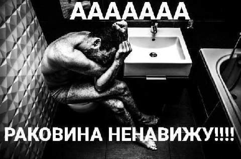 ААААААА a РАКОВИНА