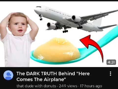 The DARK TRUTH Behind "Here Comes The Airplane" that dude with donuts 249 views 17 hours ago