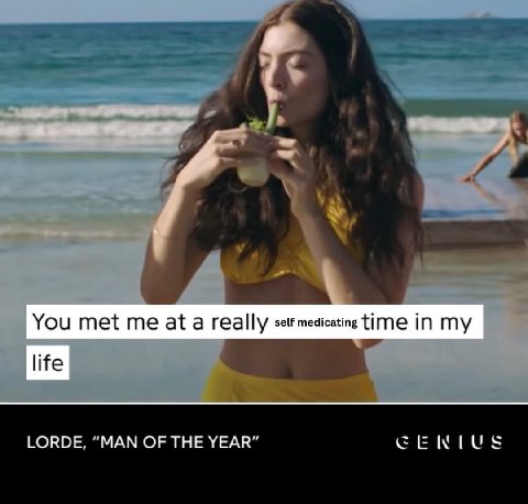 7 You met me at a really time in my life LORDE, “МАМ OF THE YEAR”