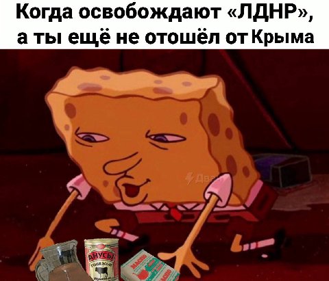 Когда освобождают «ЛДНР», а ты еще не отошёл отКрыма