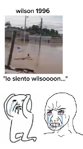 "lo siento wilsoooon..."