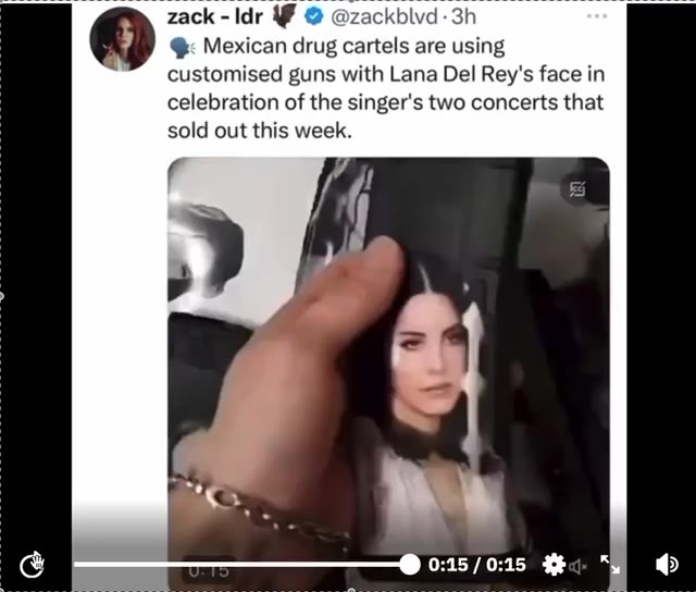@: Mexican drug cartels are using celebration of the singer's two concerts that
