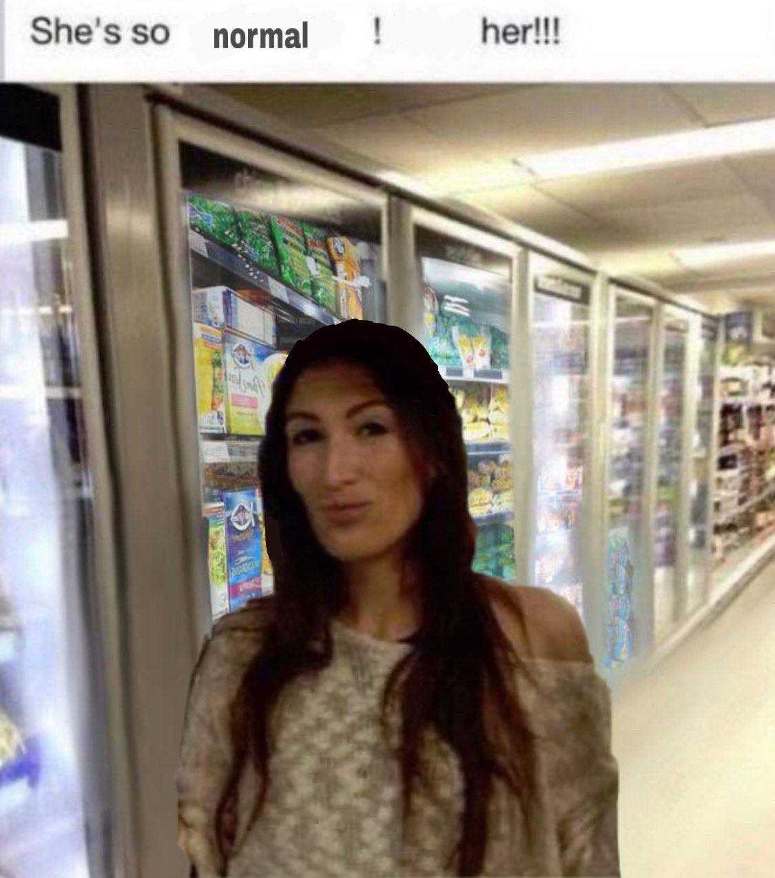 She's so normal her!!! WES iS