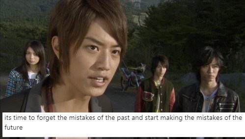 its time to forget the mistakes of the past and start making the mistakes of the future